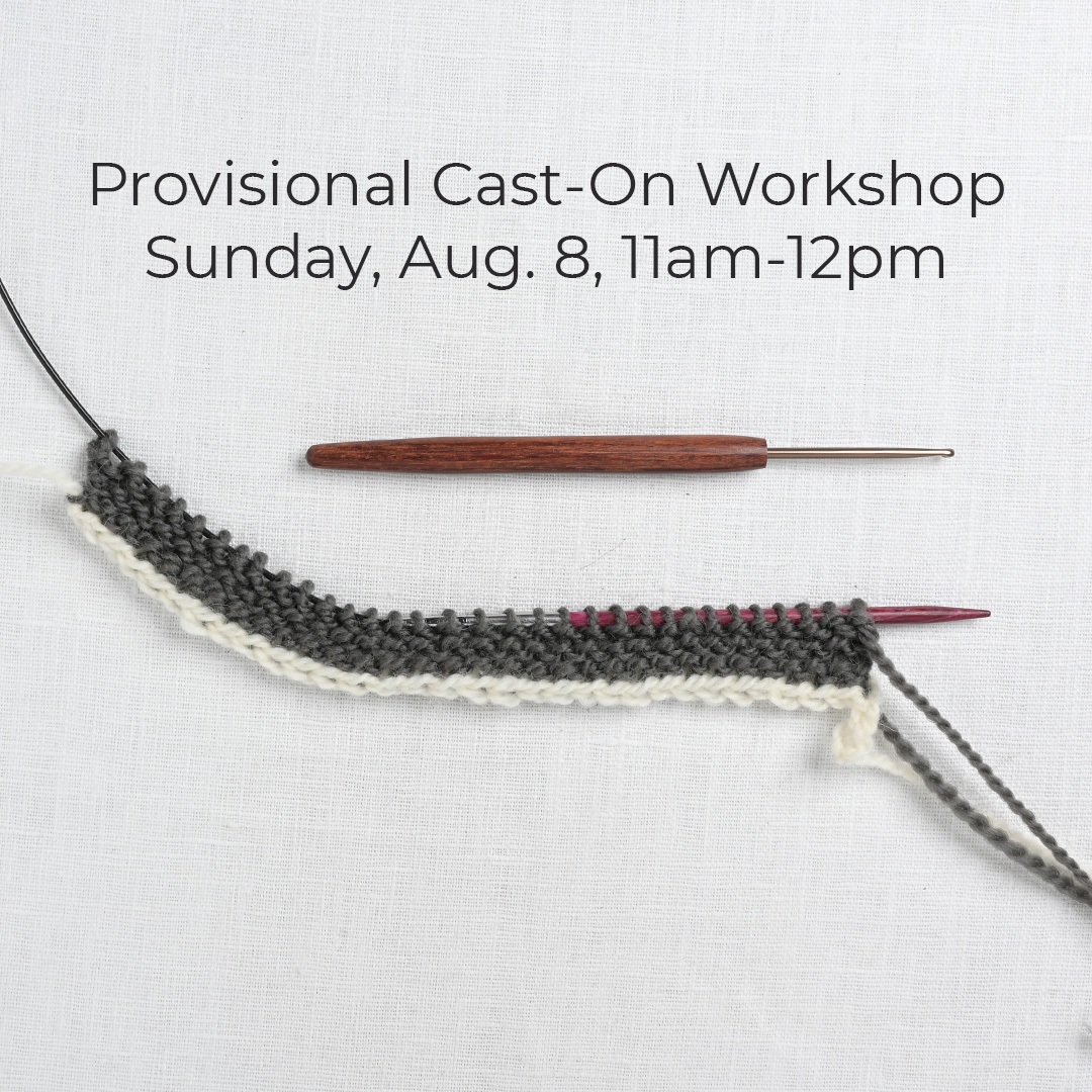 Image of Provisional Cast-On Workshop