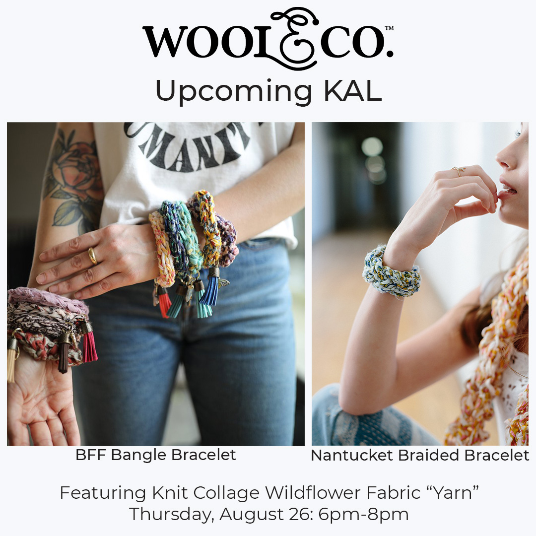 Image of Knit Collage Festival Bracelet KAL