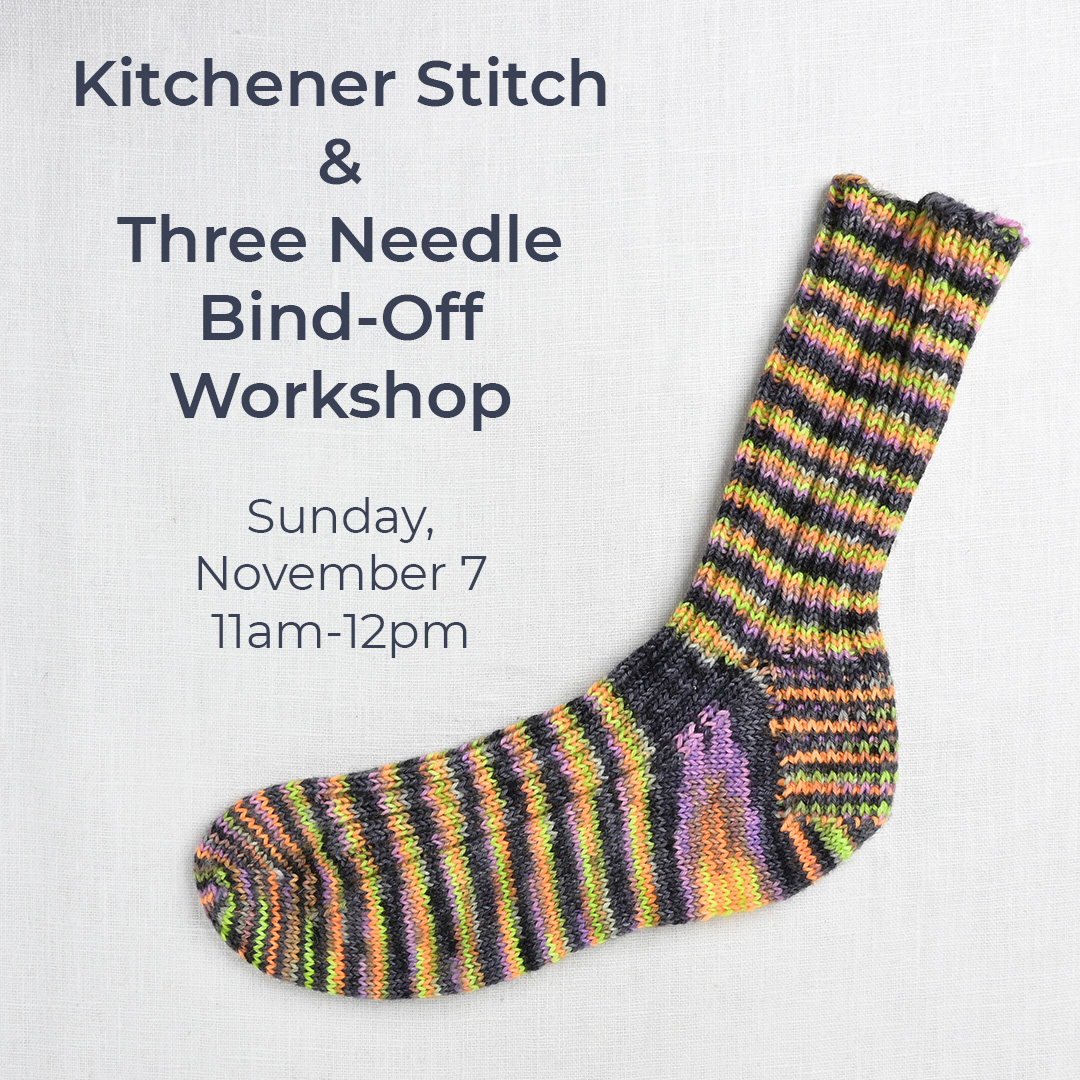 Image of Kitchener and Three Needle Bind-Off Workshop