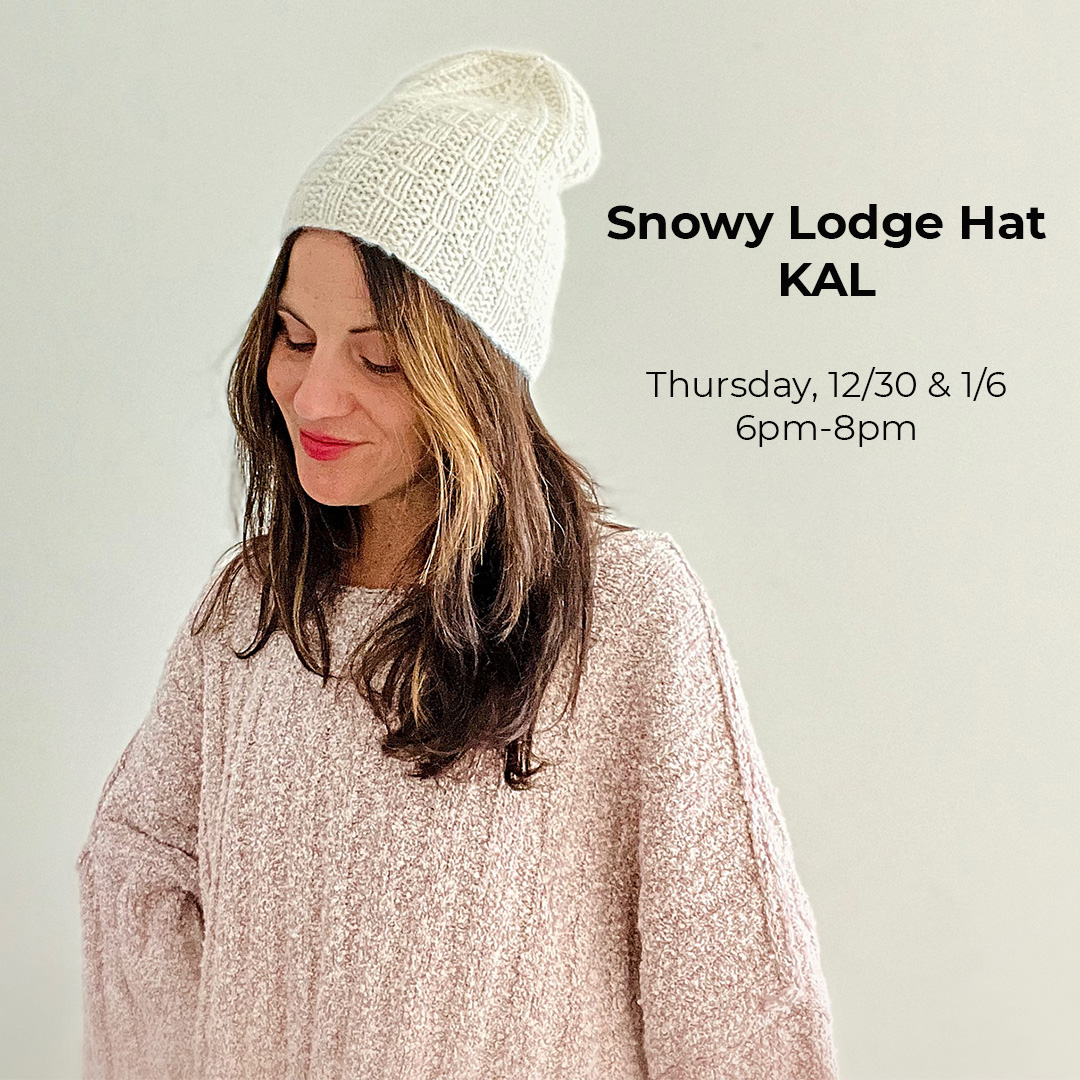 Image of Snowy Lodge Hat KAL
