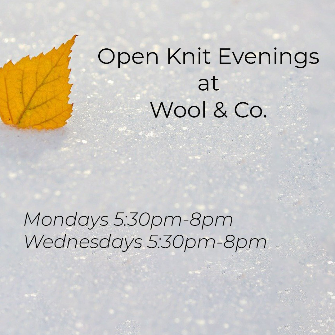 Image of Open Knit Evenings