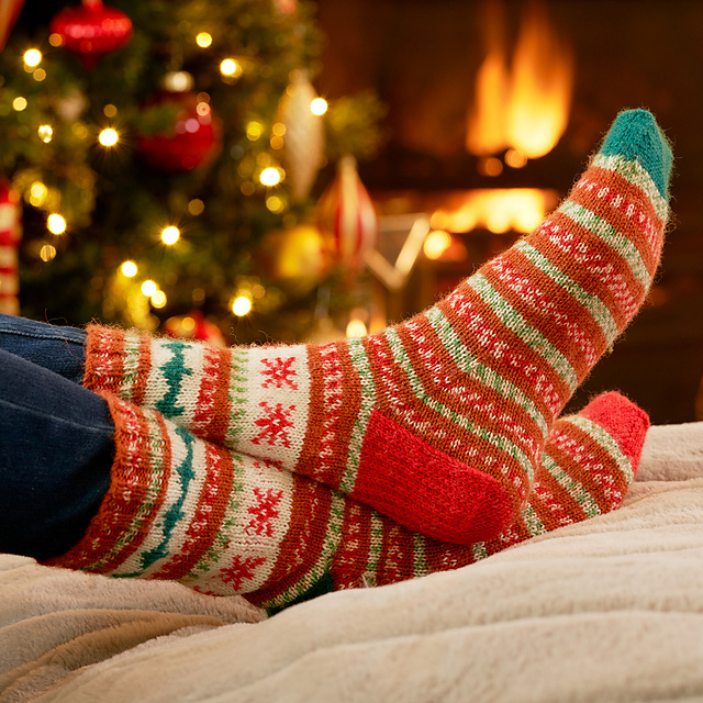 Image of Cozy Festive Socks