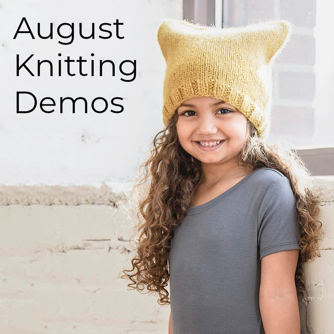 Image of New August Knitting Demos